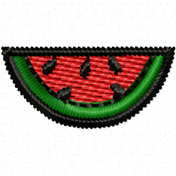Watermelon Embroidery Design 8